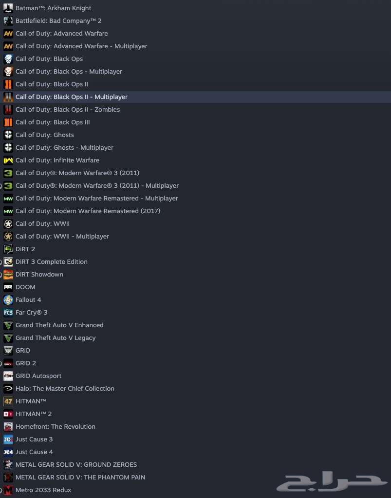 53 لعبة بحساب واحد ستيم مع الايميل.64562838940674112