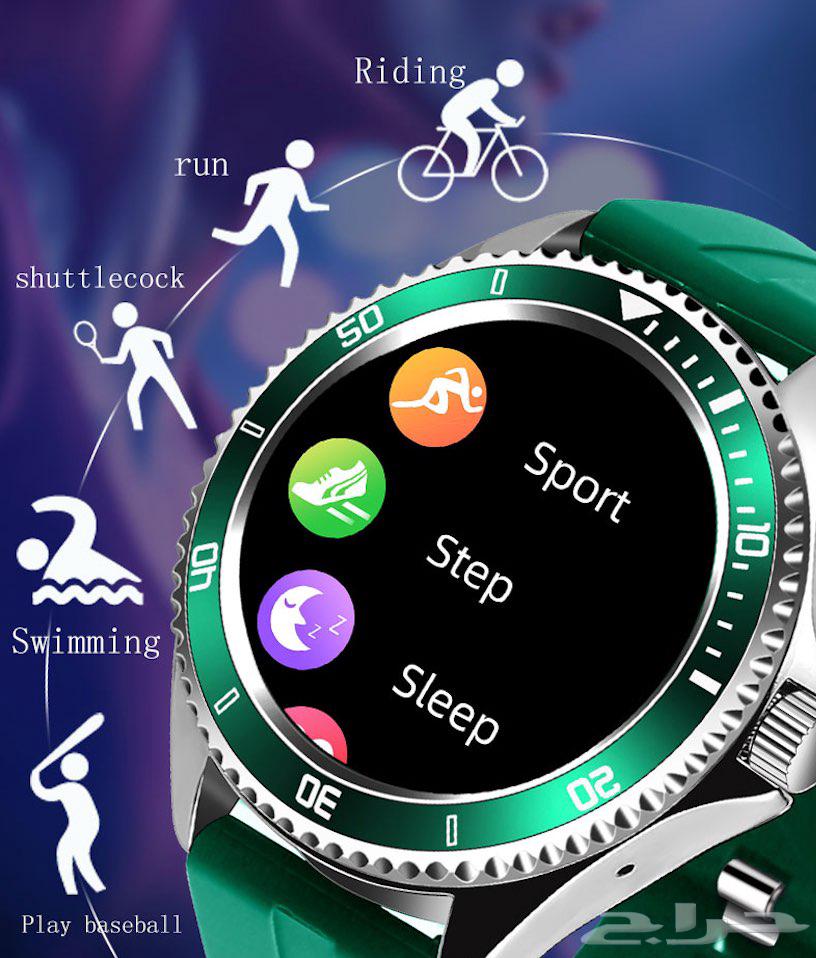 الساعة الذكية شبيهة رولكس ماركة اصلية64563452560259112