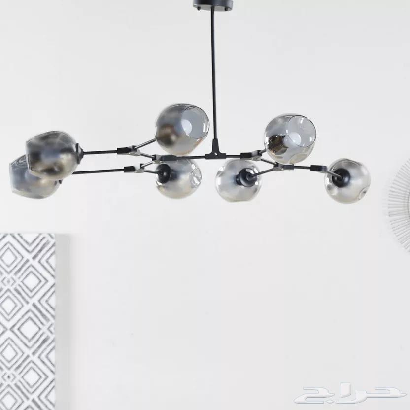 مصباح متدلي 7 لمبات آيريس من هوم سنتر64562699078786111