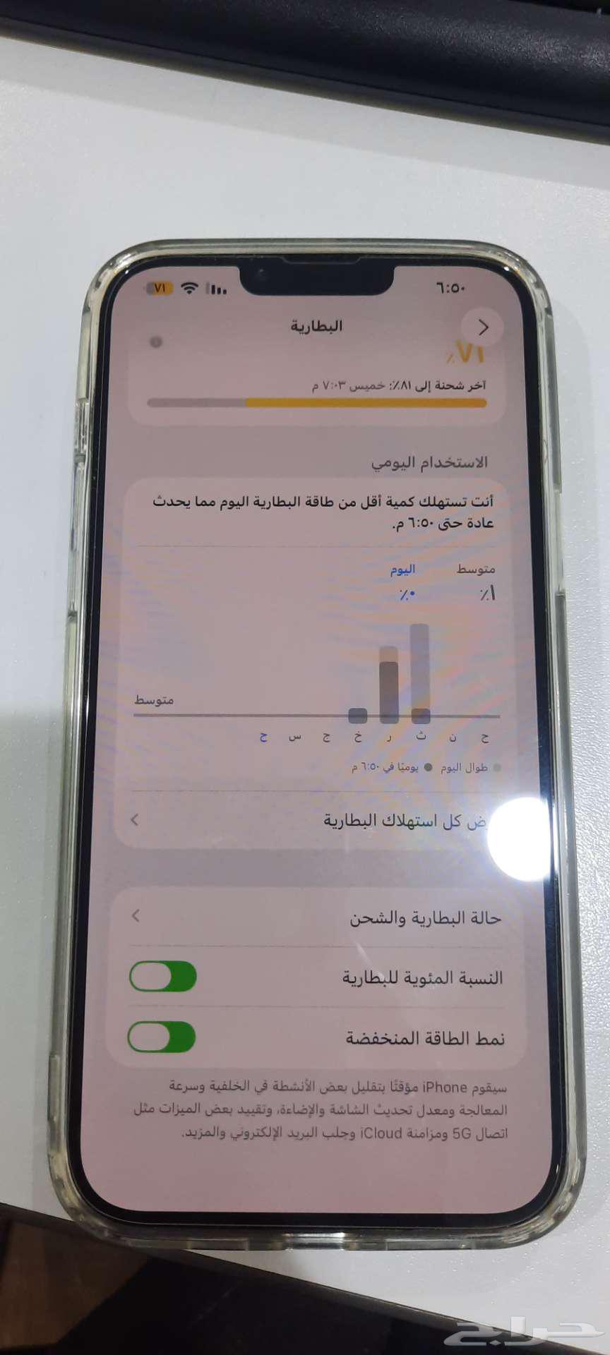 آيفون 13 برو ماكس 128 جيجا رمادي64562319781505113