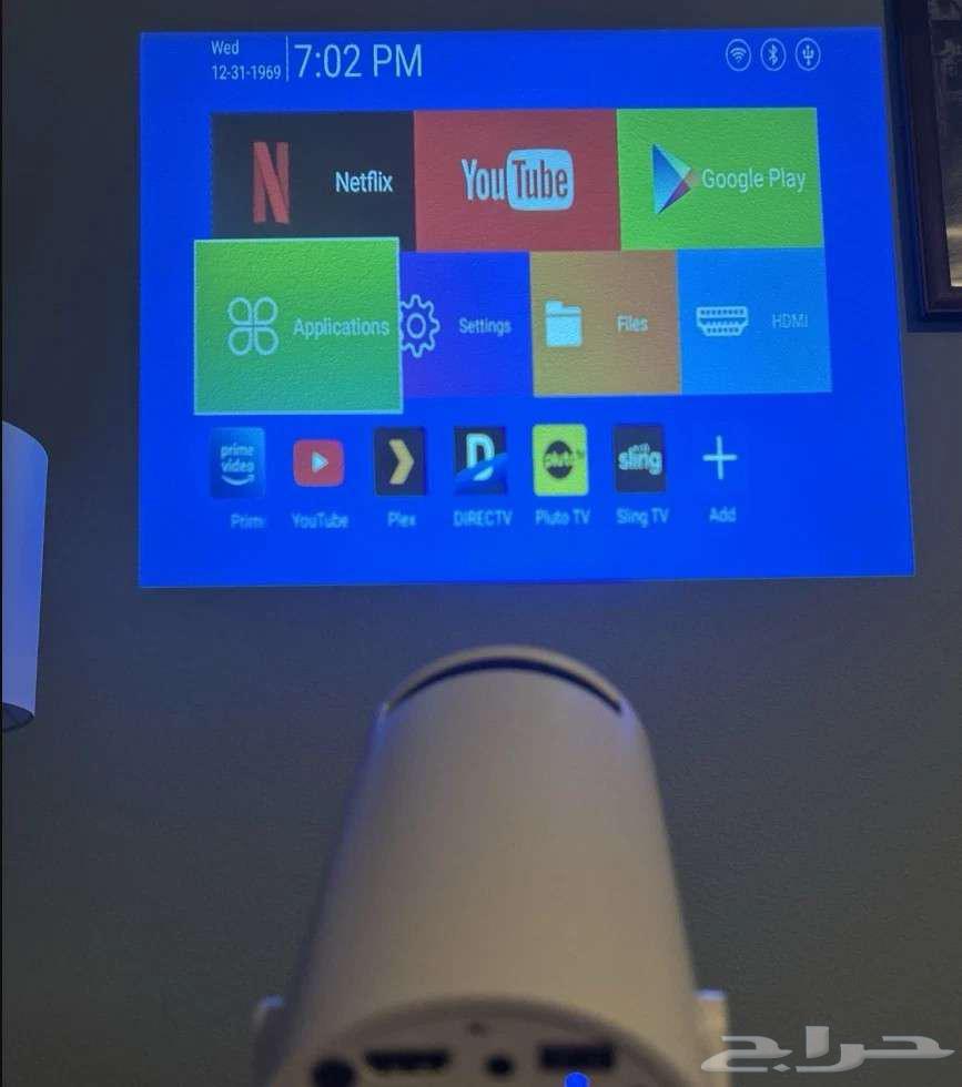 740P Resolution Projector Supports 4K, Compatible with iPhone and Android64556973455362110