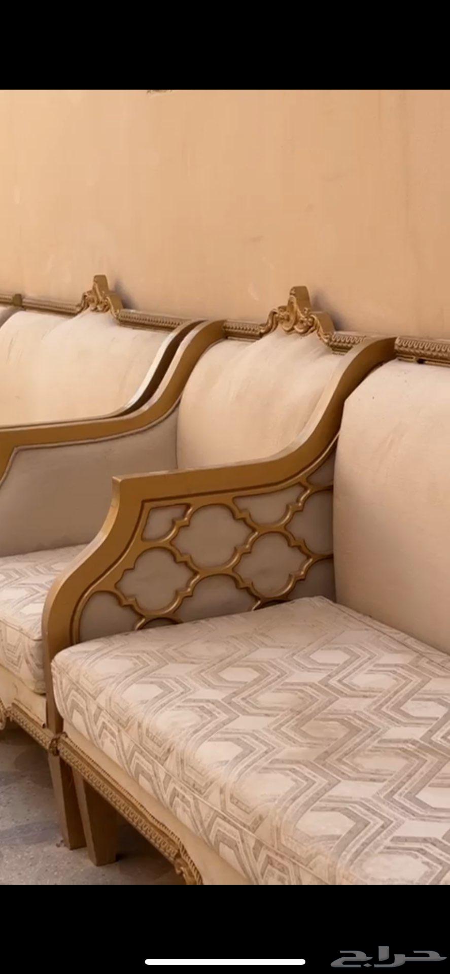 كنب مكون من 10 قطع ممتاز حالته64573950230145111