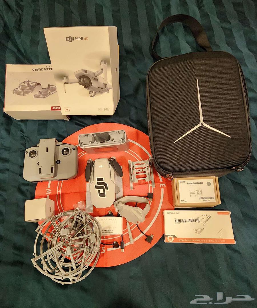 درون mini 4k مطورة للبيع نظيفة جدا جدا مدة الطيران عشر ساعات64562445554691111