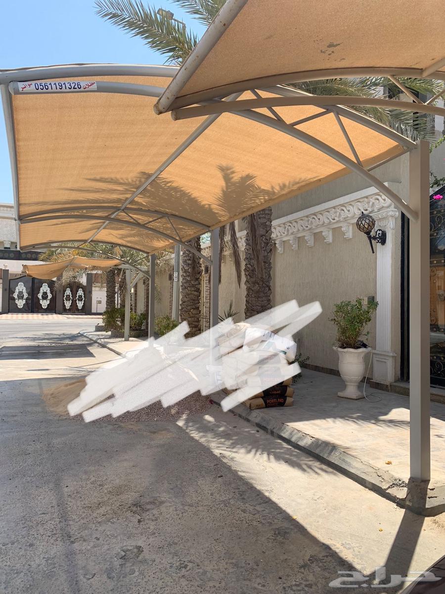 مظلة سيارات شبه جديده64561277576835111