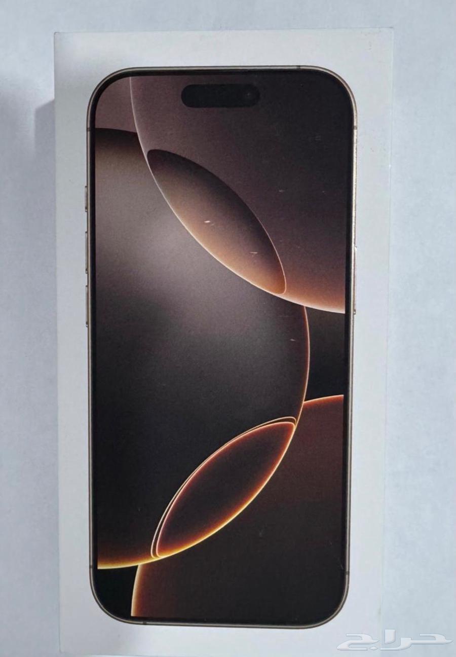 آيفون 16 برو 512 اللون تيتانيوم صحراوي64555574405891110