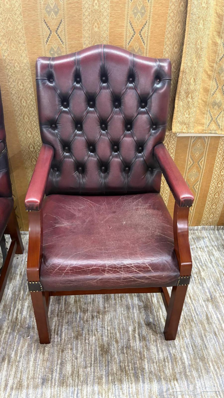 للبيع كنب مجلس متكامل مع كرسيين امريكيي فخم64559015283714114