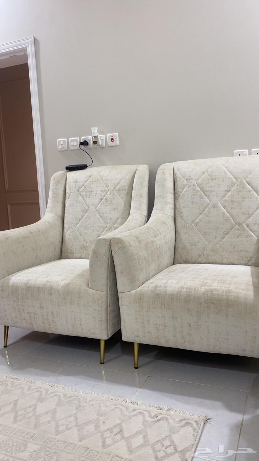 كراسي مودرن قطعتين للبيع64561967547139111