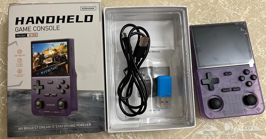 KINHANK K36 جهاز ألعاب محمول كلاسيكي64559659698561111