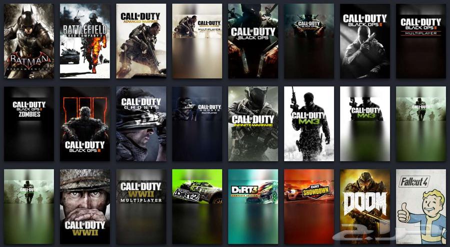 53 لعبة بحساب واحد ستيم مع الايميل.64562838940674110