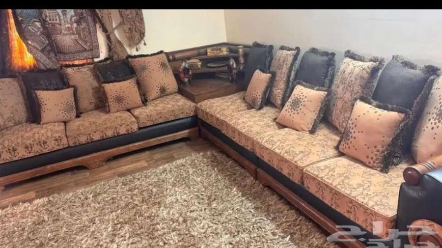 Full sofa set with tables, curtain, and carpet for sale64557340724226110
