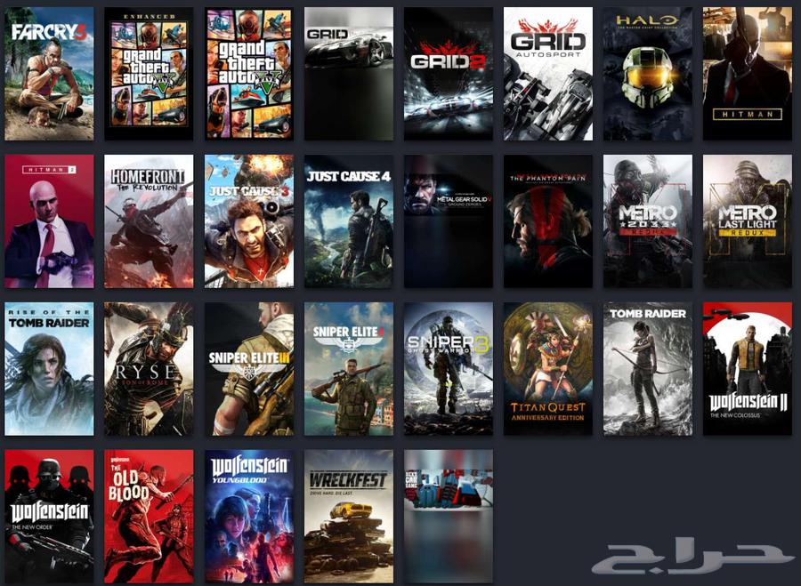 53 لعبة بحساب واحد ستيم مع الايميل.64562838940674111