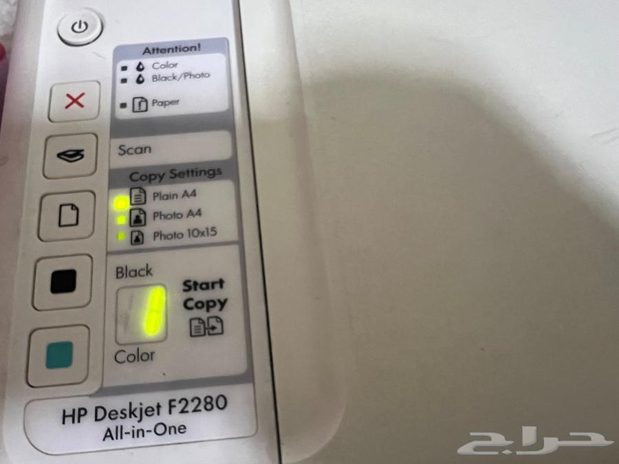 طابعة اتش بي F2280 و برادة ماء64561390064130110