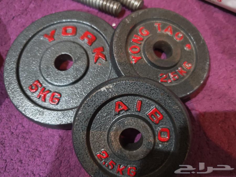 (تم البيع... حديد كمال أجسام اثقال للبيع)64555503432706114