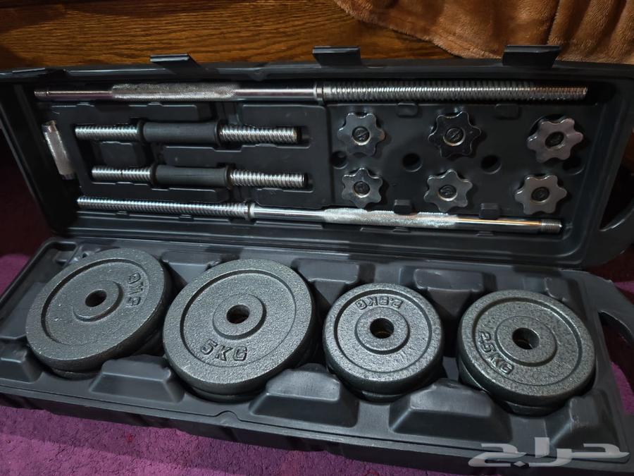 (تم البيع... حديد كمال أجسام اثقال للبيع)64555503432706110