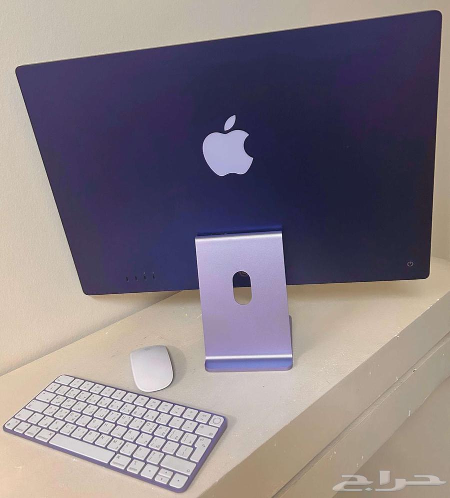 iMac 24-inch Purple, Like New, M1 Processor64555772396162112