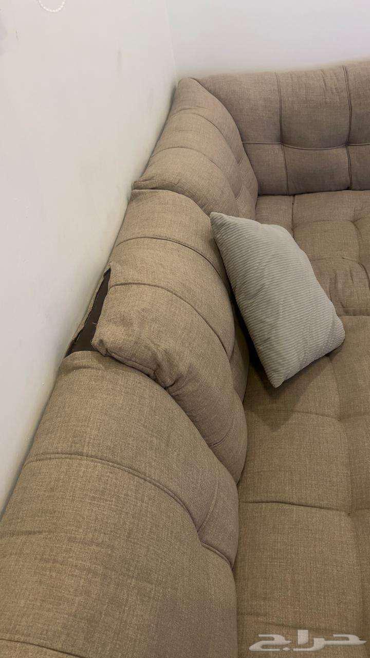 L-shaped cabinet, double bed with mattress, drawer table, and electric oven64564546043009110