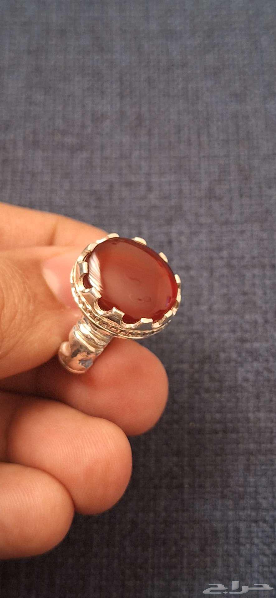 خاتم فضه ملكي فخم جدا64566396059907112