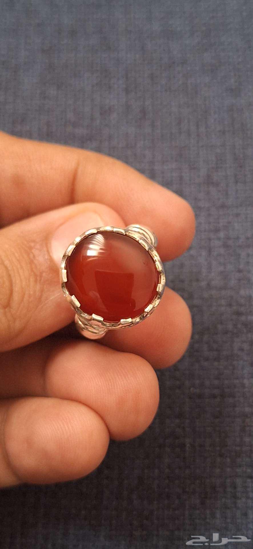 خاتم فضه ملكي فخم جدا64566396059907114