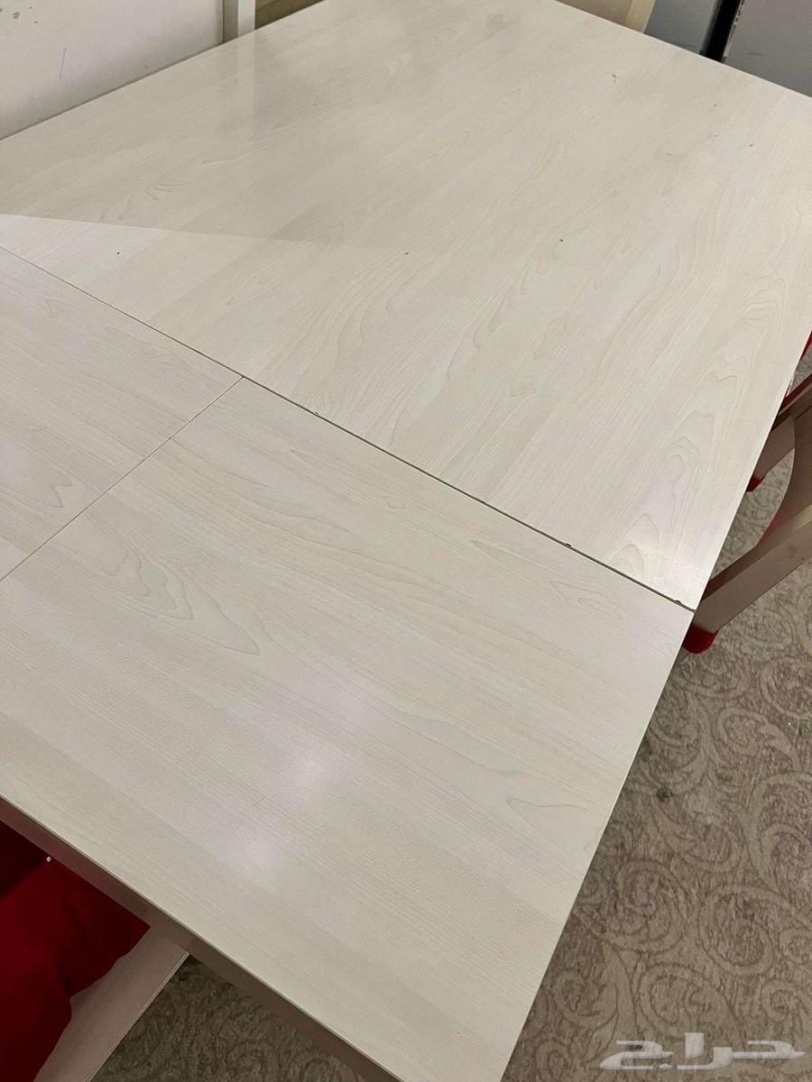 Dining table with 6 chairs, excellent light wood64566865669507113