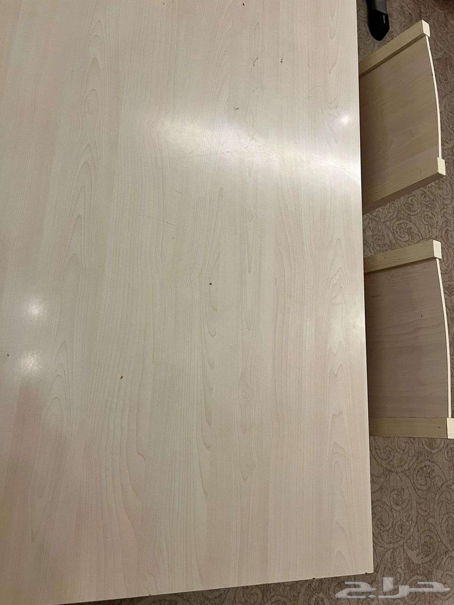 Dining table with 6 chairs, excellent light wood64566865669507111