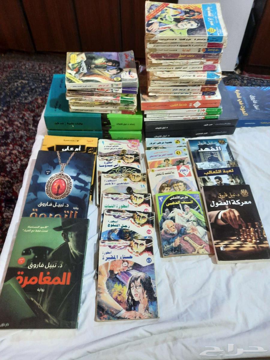 روايات رجل المستحيل وملف المستقبل وكوكتيل 2000 للبيع64569329535873113