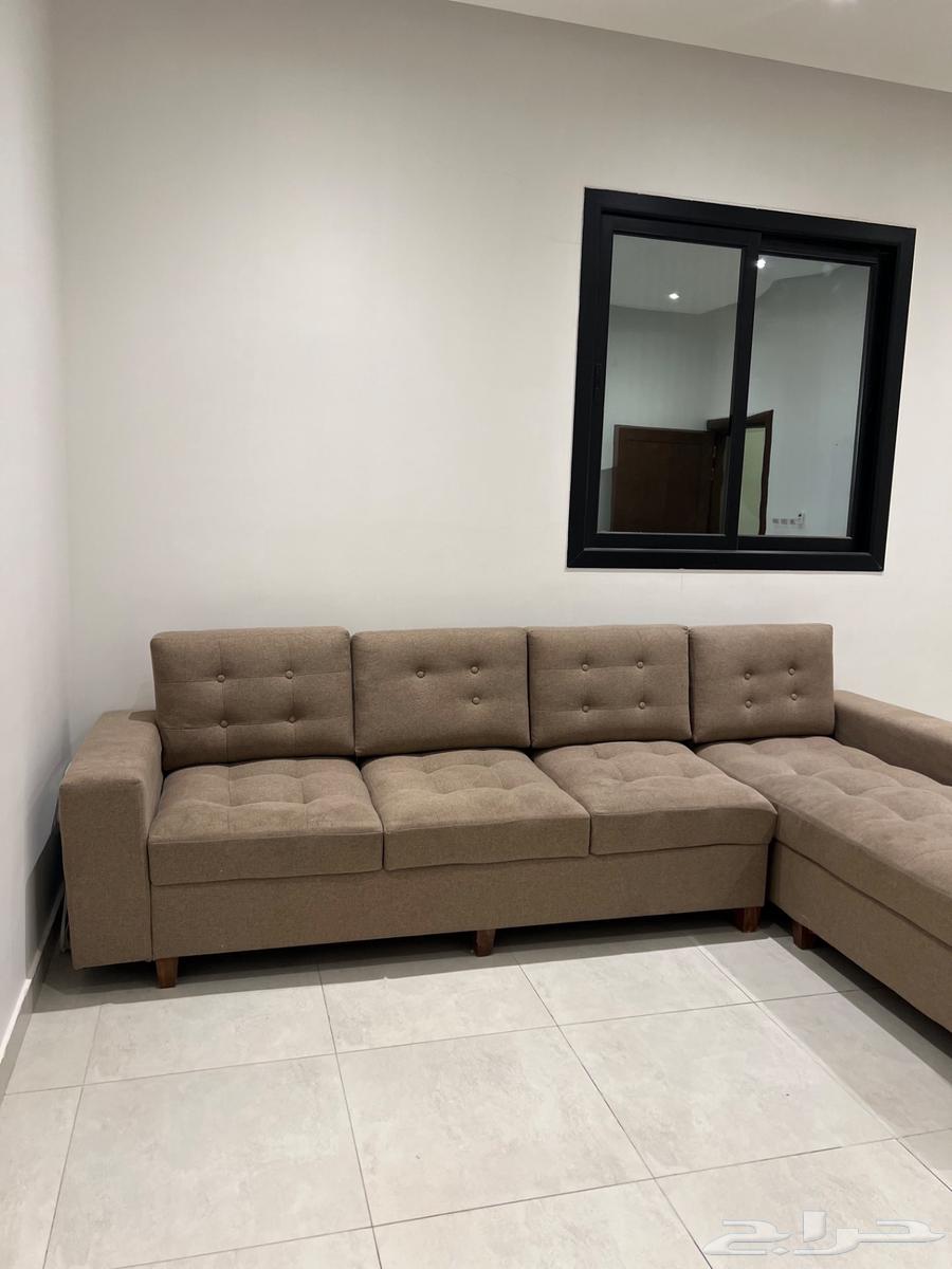 كنب L غرفة معيشة شبه جديد للبيع64570230864387111