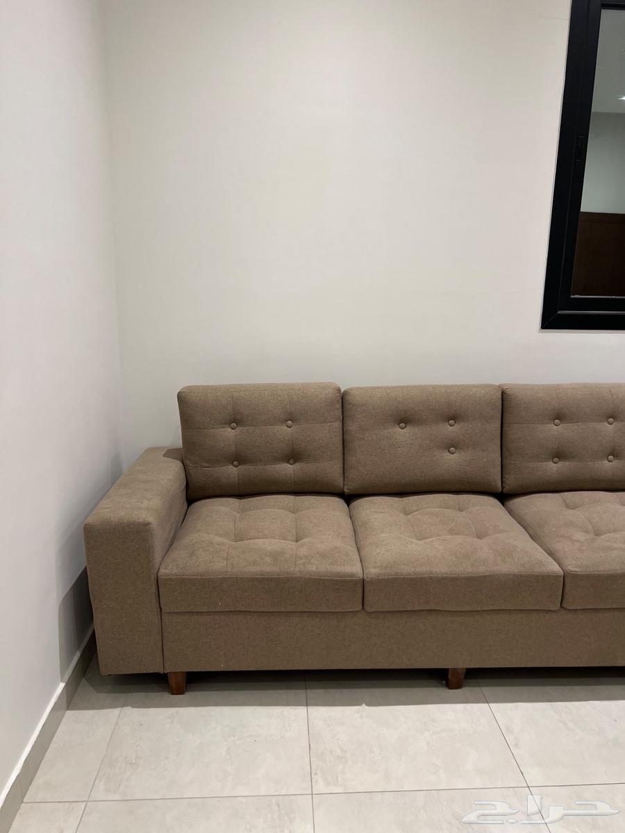 كنب L غرفة معيشة شبه جديد للبيع64570230864387112
