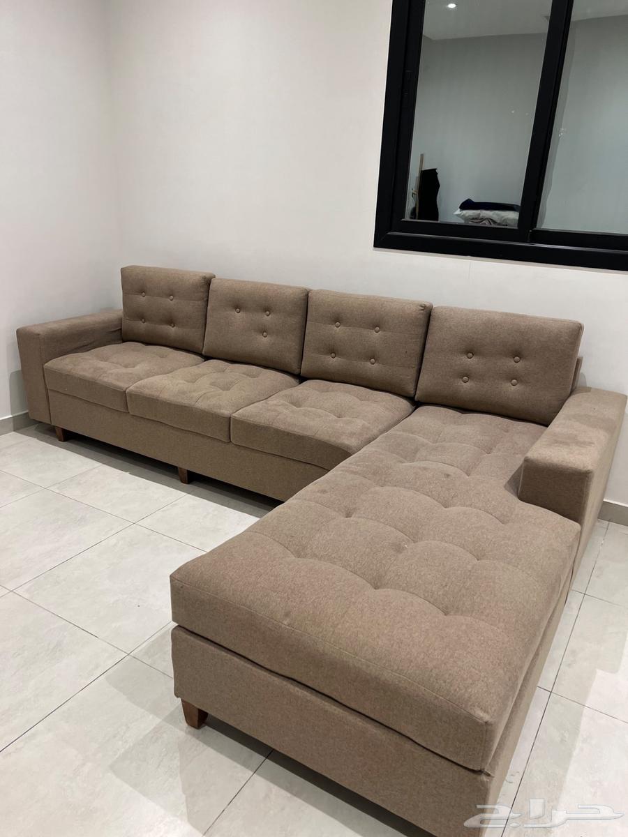 كنب L غرفة معيشة شبه جديد للبيع64570230864387113