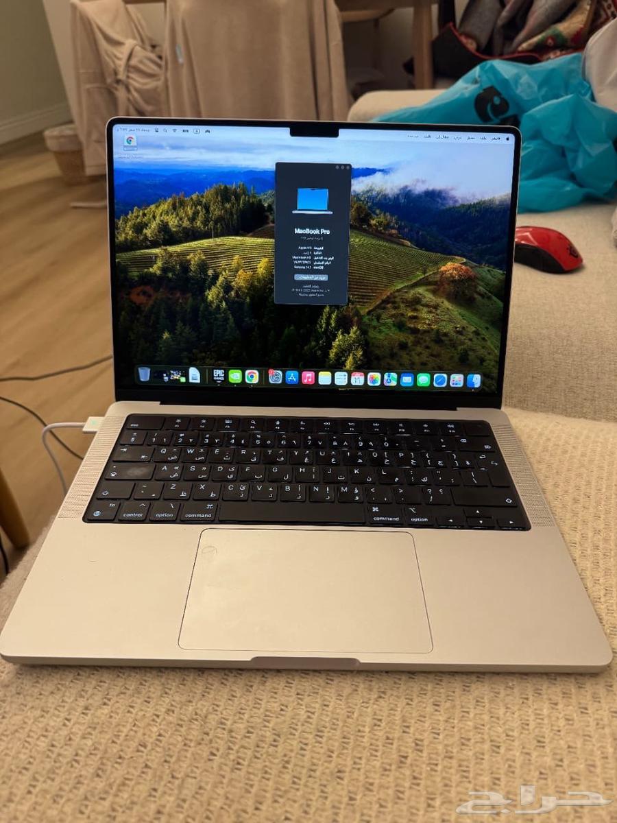 لابتوب MacBook pro m3 شبه جديد قابل للتفاوض64571838825090110