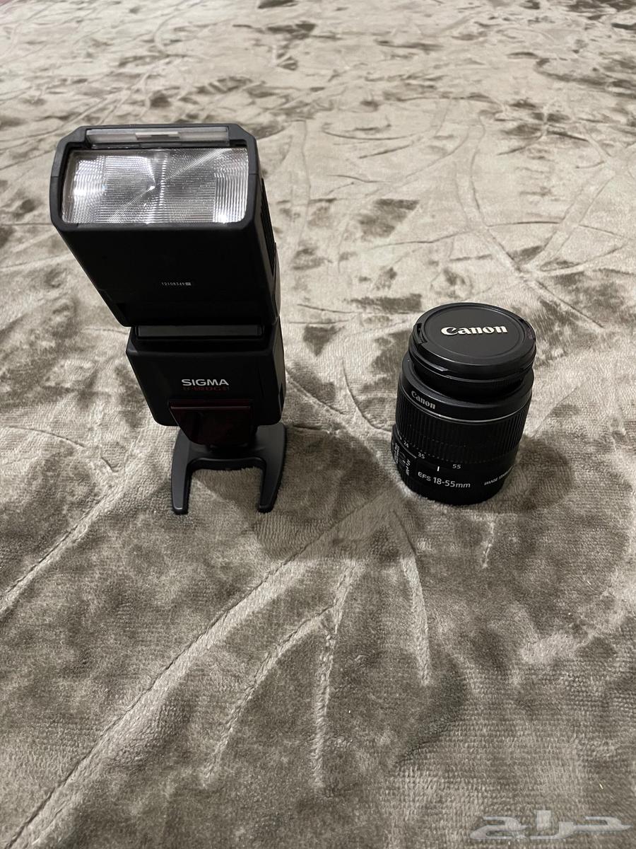 فلاش سيجما وعدسة كانون64572326920195110