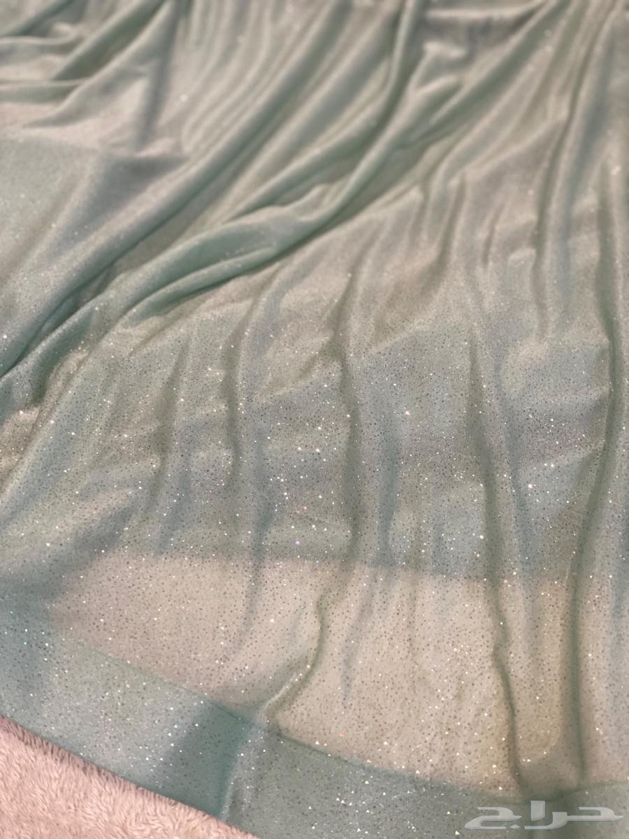 فستان لون تيفاني لامع كلوش64573291299329112