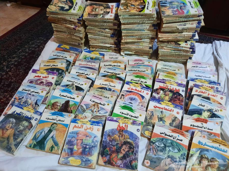 روايات رجل المستحيل وملف المستقبل وكوكتيل 2000 للبيع64569329535873112