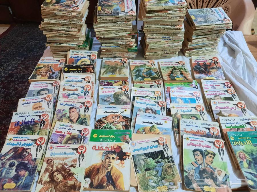 روايات رجل المستحيل وملف المستقبل وكوكتيل 2000 للبيع64569329535873111