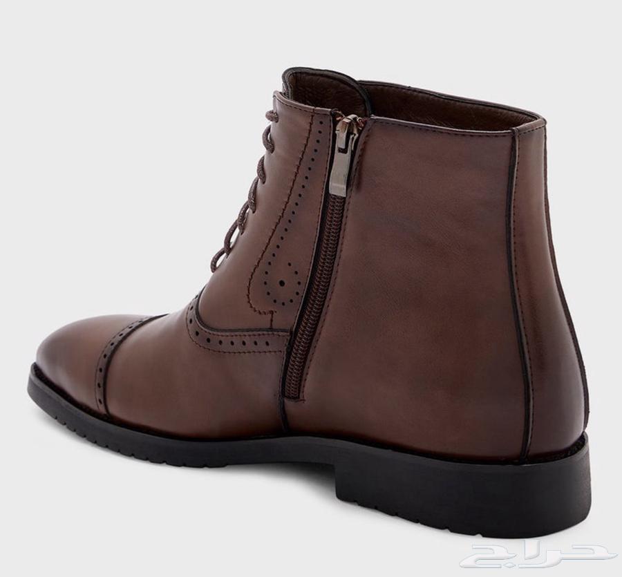 حذاء بوت روبرت وود لون بني مقاس 4264573797165315113