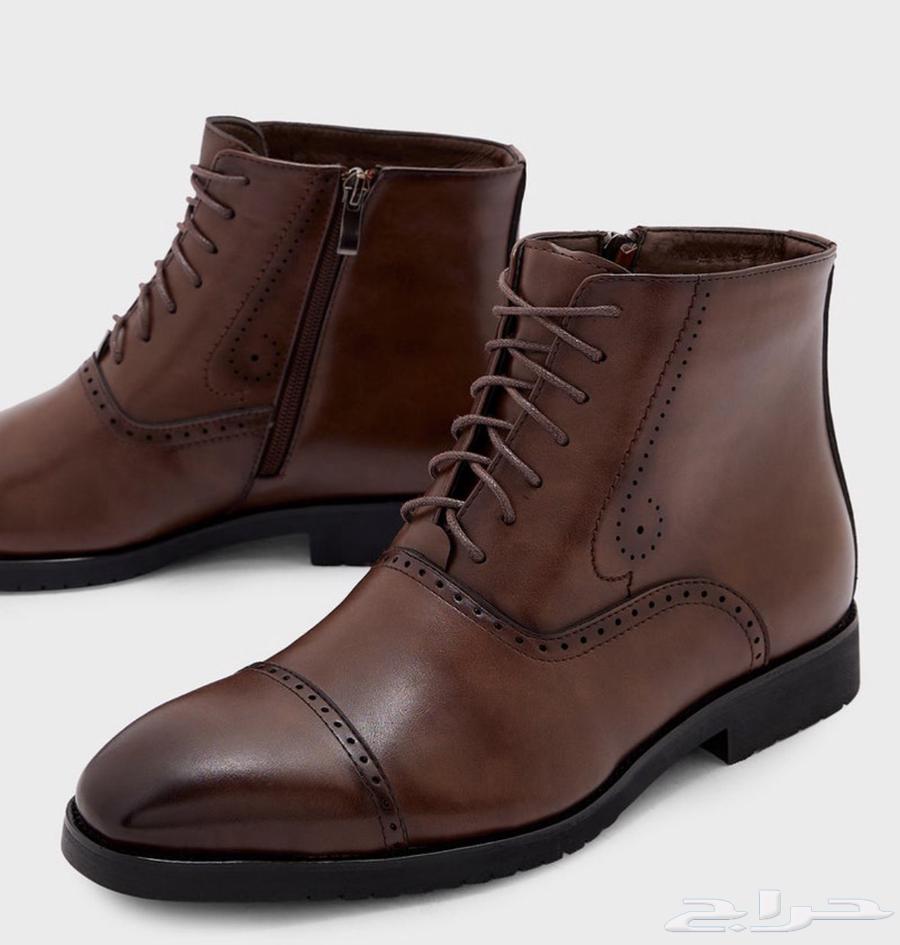 حذاء بوت روبرت وود لون بني مقاس 4264573797165315112