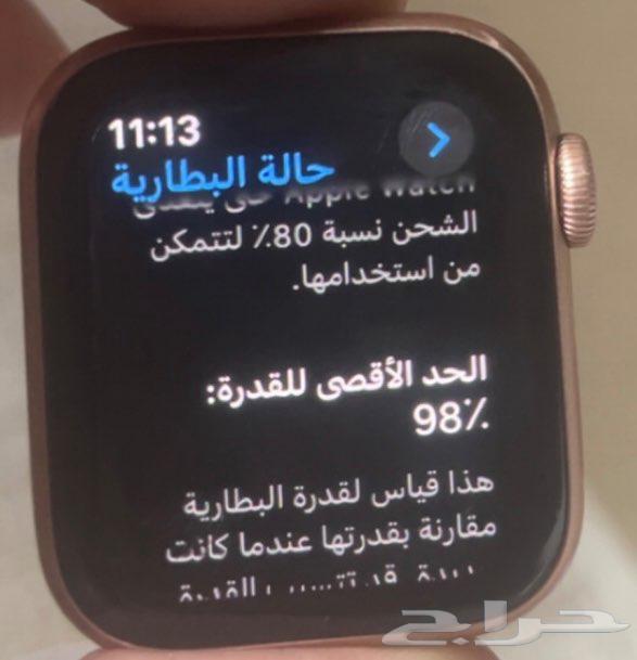 ساعة ابل الاصدار 6 شبه جديدة64406193591809110