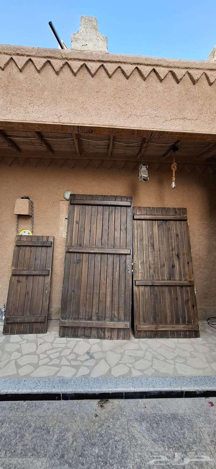 أبواب خشب بتصميم تراثي64576604258177113