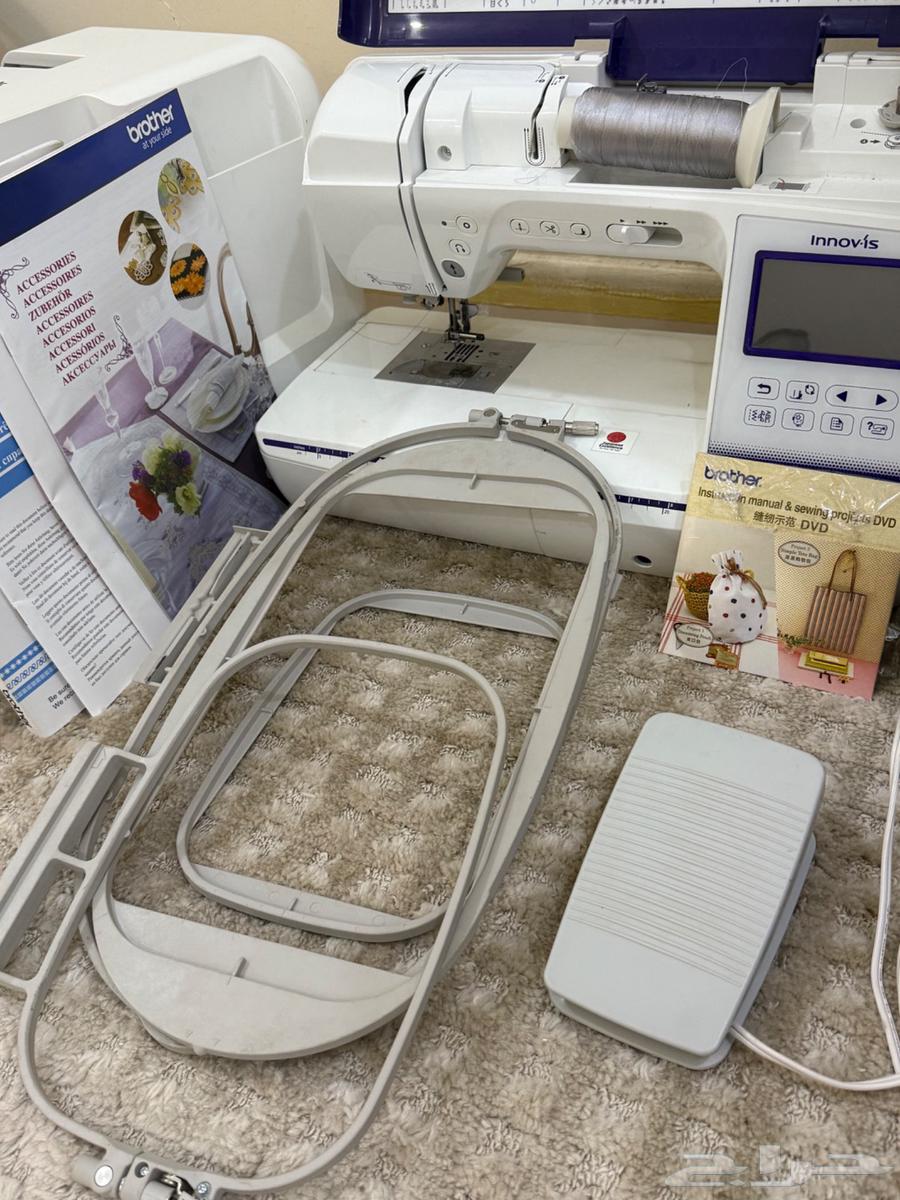 مكينة تطريز ومكينة خياطة64581155292803110