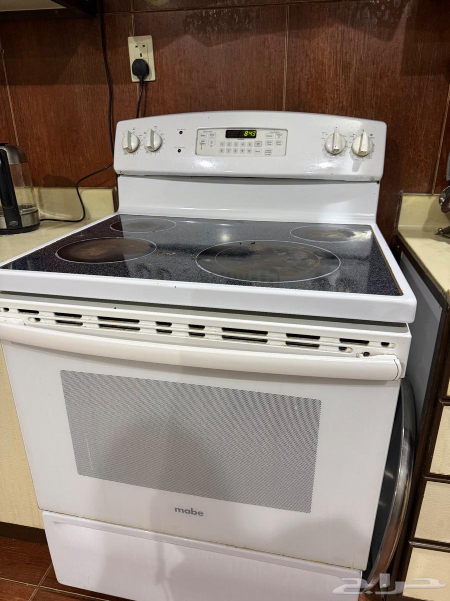 موقد طهو سيراميك كهربائي من 4 شعلات أبيض64574383463939112