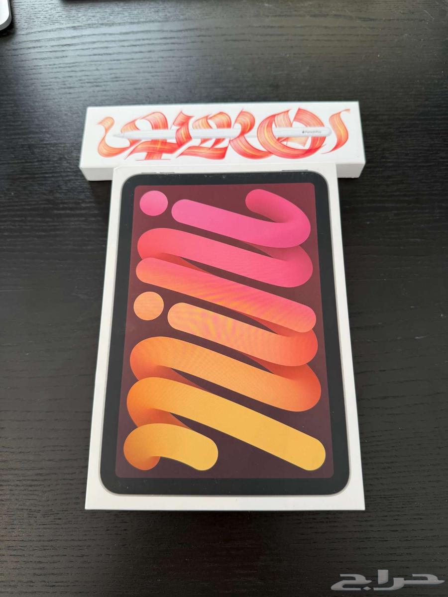 iPad mini ايباد ميني 256 جيجا اسود اصدار 2024 A17 Pro Wi-Fi64574439297409111