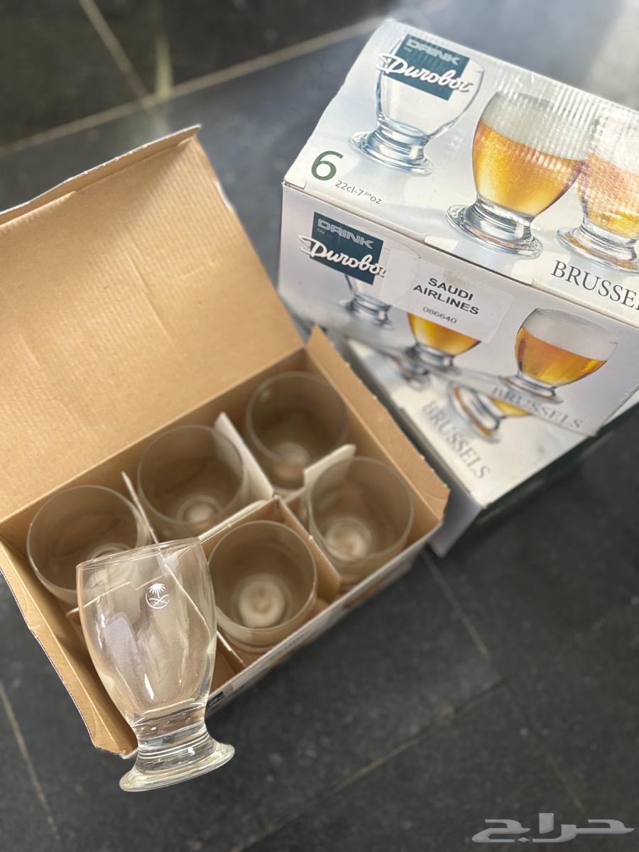 كاسات عصير الخطوط السعودية64581224216195111