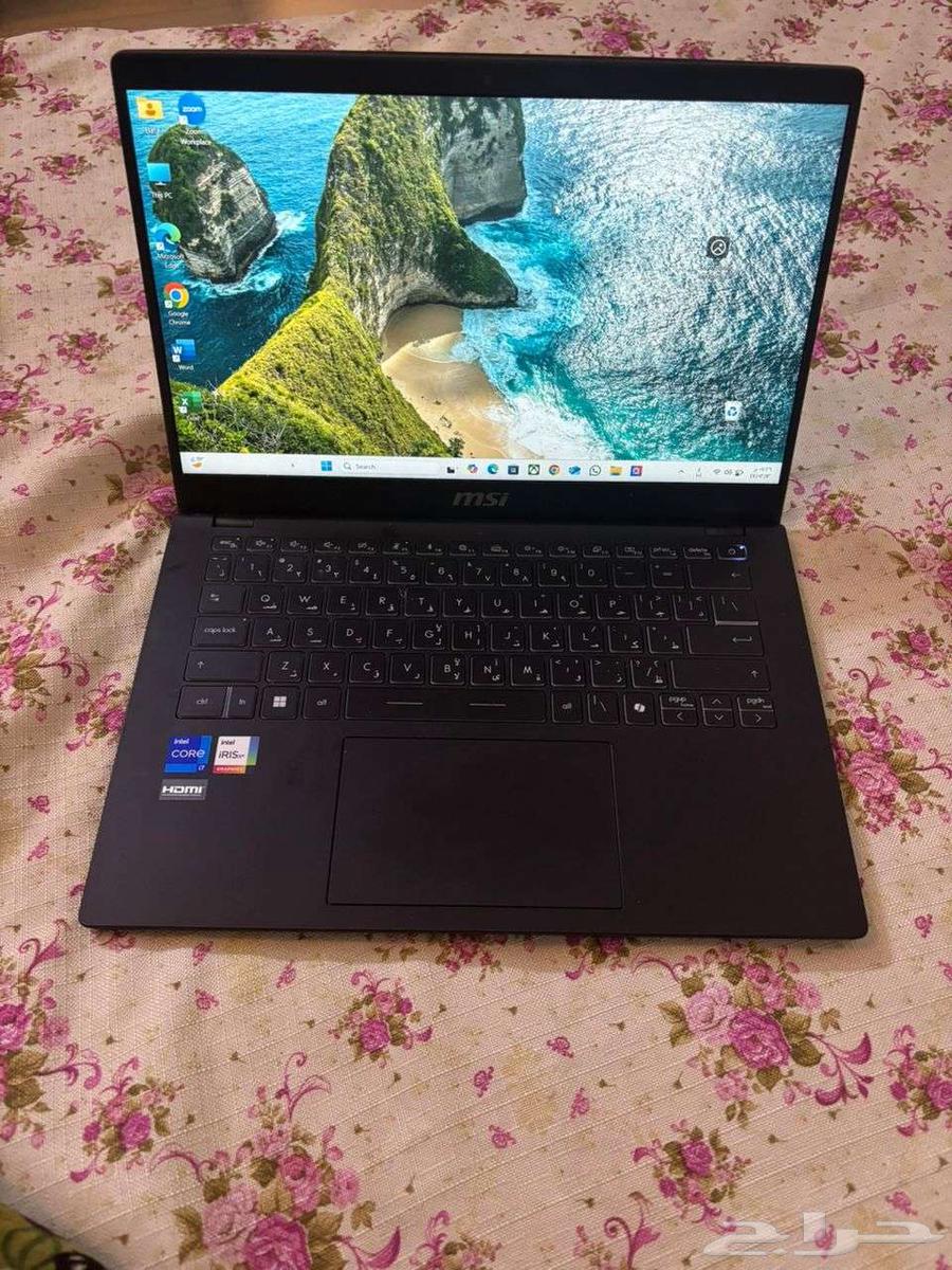 للبيع لابتوب MSI موديل 14 مودرن جدا نظيف مع الملحقات64575587335041110