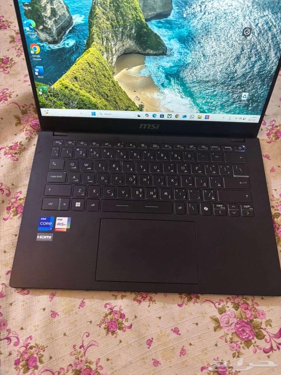 للبيع لابتوب MSI موديل 14 مودرن جدا نظيف مع الملحقات64575587335041111