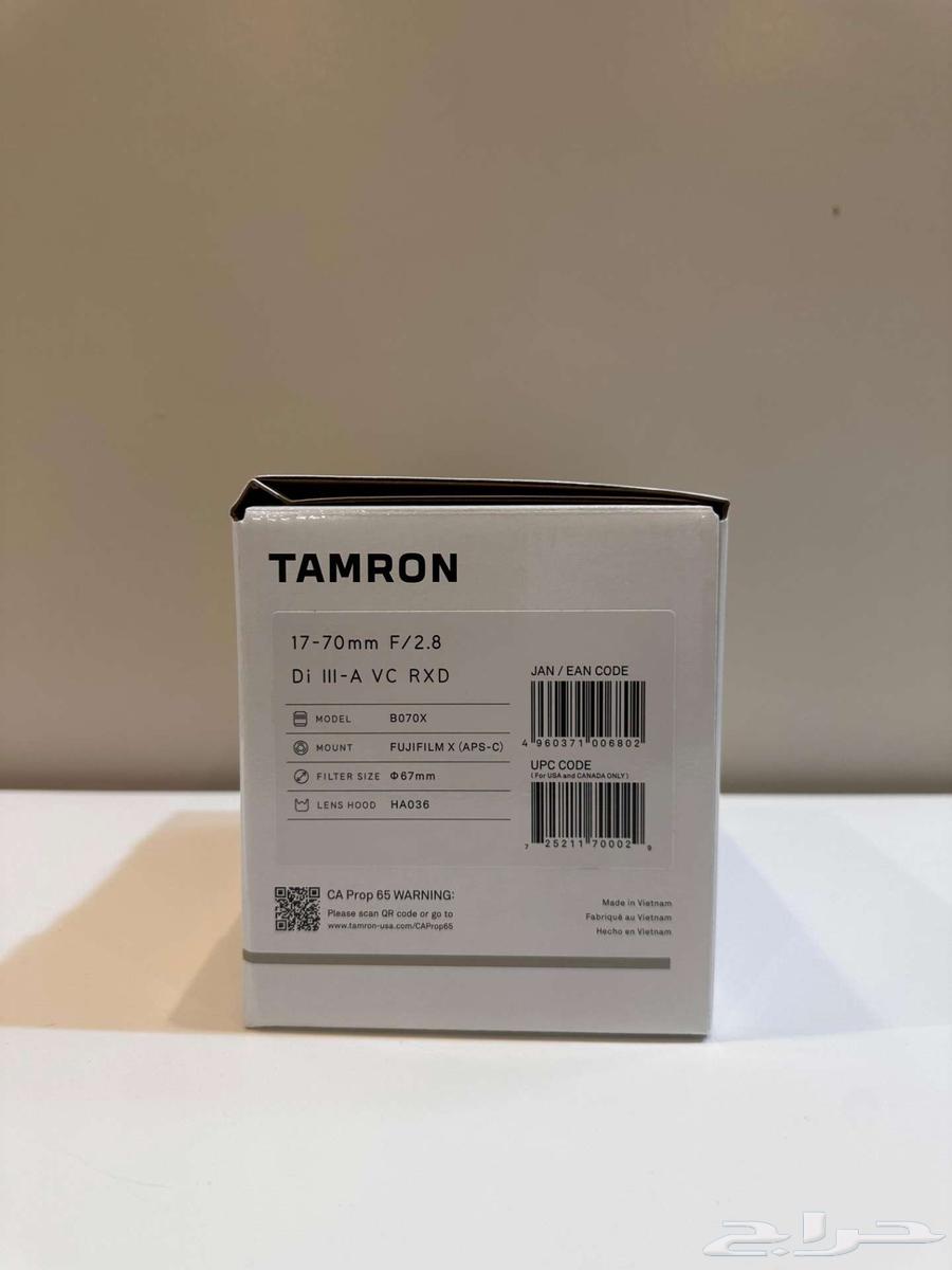 Tamron 17-70mm F 2.8 for FUJIFILM عدسة جديدة لم تستخدم64575794672259111