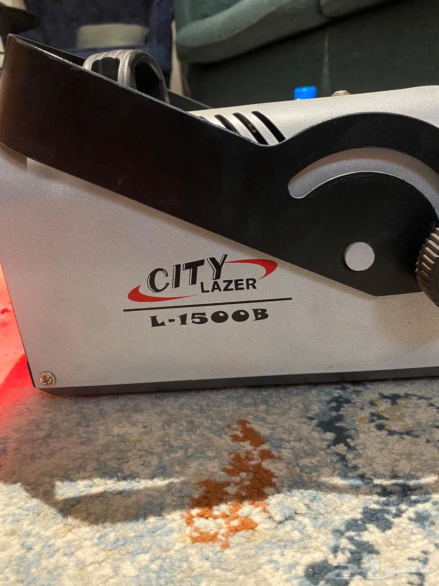 جهاز بخار مع انوار ليزر64576326066945111