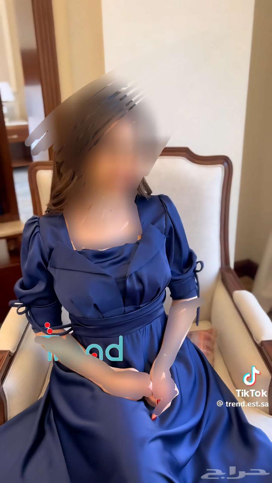 فستان كحلي جديد غير ملبوس ب200ريال64580308345602112