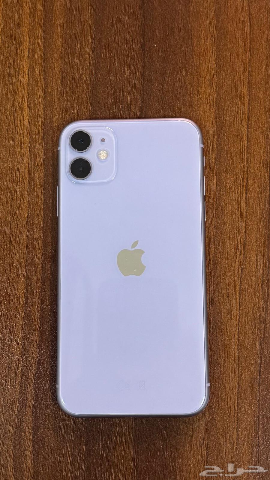 آيفون 11 نظيف لون موف 256GB64573418434819111