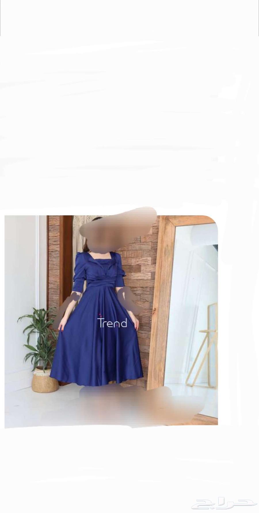 فستان كحلي جديد غير ملبوس ب200ريال64580308345602113