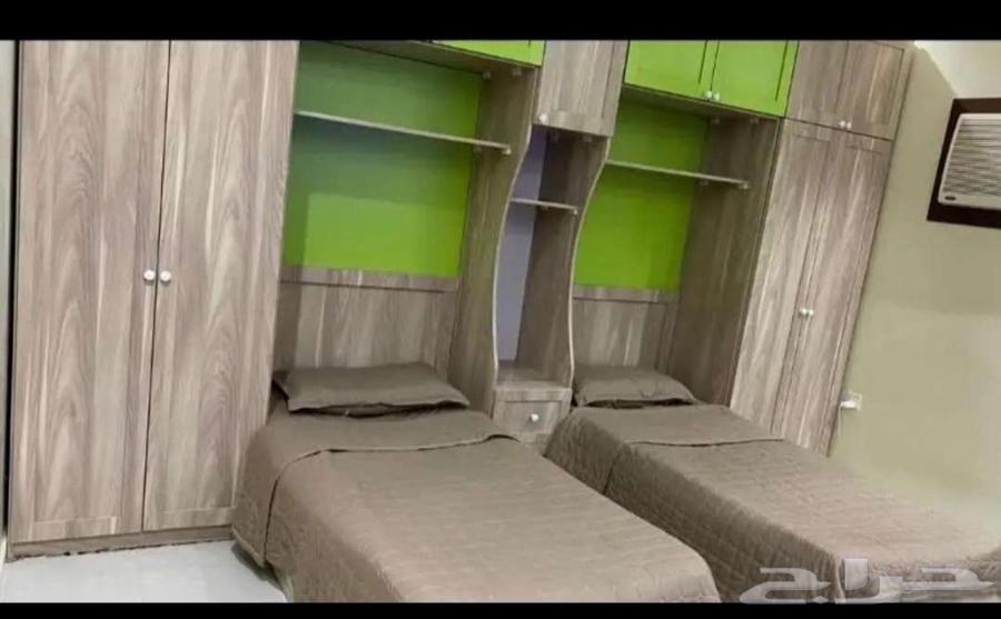 غرفة نوم نفرين بحاله ممتازه64578409622529110