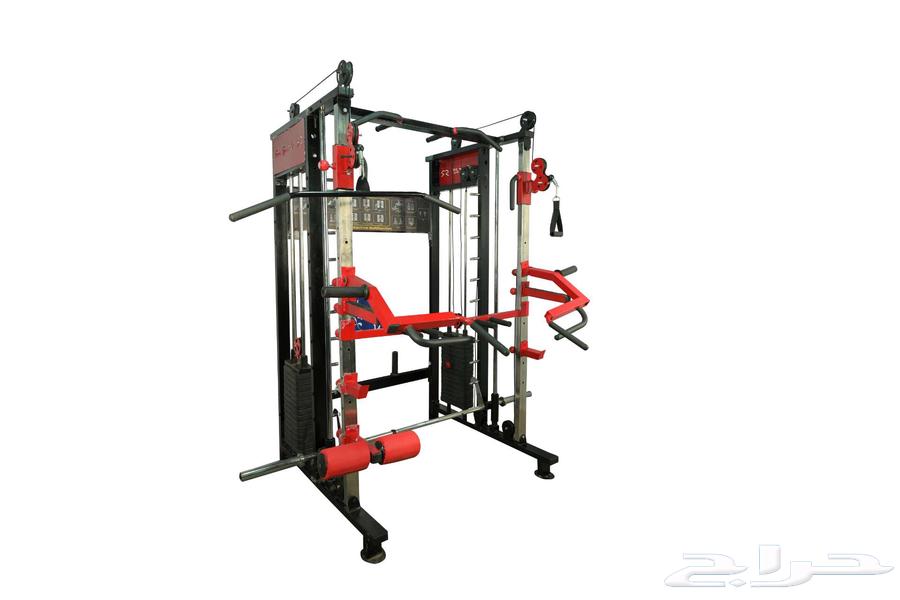 ملتي جيم جهاز منزلي متكامل Home Multi Gym Smith Cross Cable64578507715843113